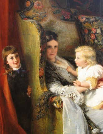 Detail of &quot;Hide and Seek&quot; by George o'Neill.