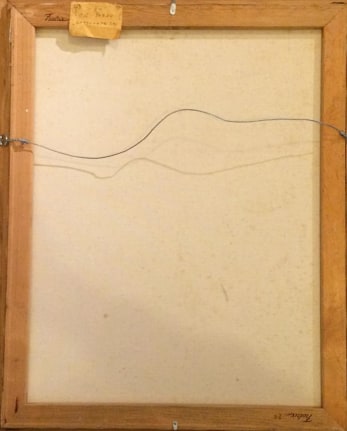 Image of overall verso of &quot;Lords of the Sky&quot; painting by Julio De Diego.