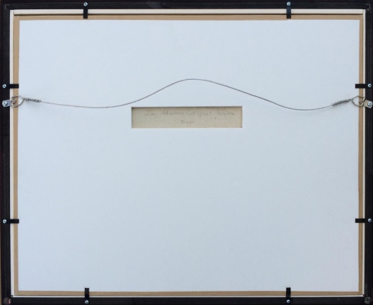 Verso image of &quot;The Cavern&quot; painting by John Atherton.