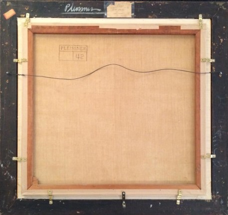 Verso Red House, Rindge, NH by Ogden Pleissner.