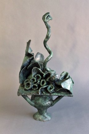 Image of bronze sculpture by Yulla Lipchitz titled Cobra.