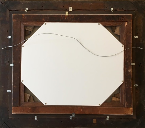 Verso of painting of Ganymede.