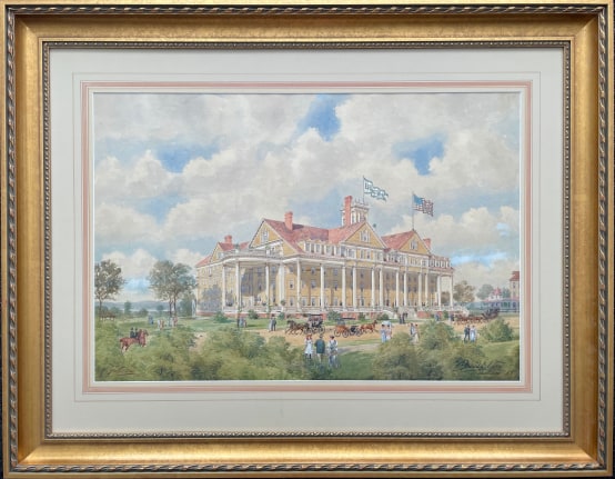 Frame on &quot;The Hotel Earlington&quot; by George Welch and James Ware.