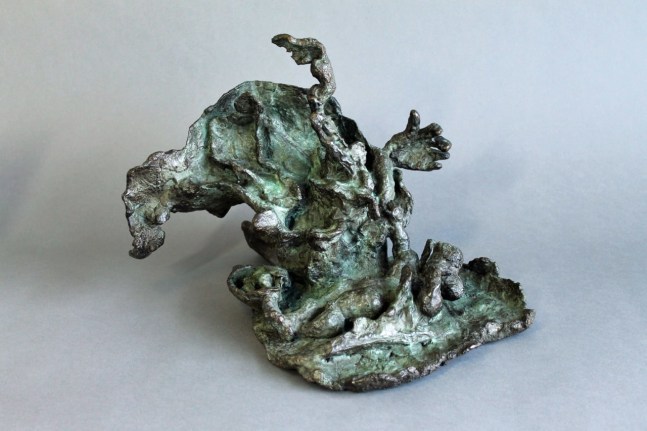 Image of Yulla Lipchitz bronze entitled "Woman Lying Down".