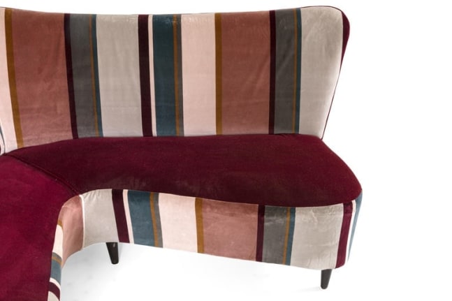 Corner Sofa Attributed to Isa Bergamo