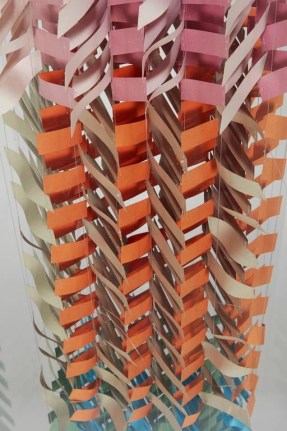 Wood &amp; Paper Sculpture by Irving Harper