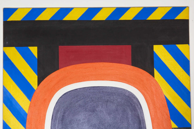 Early Rackstraw Downes Painting