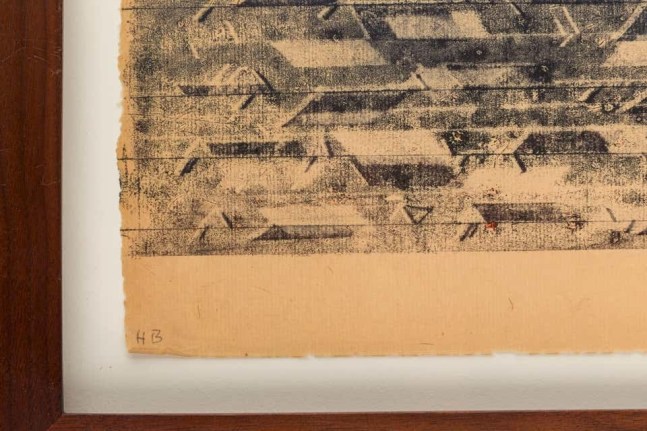 Harry Bertoia Framed Monoprint on Rice Paper