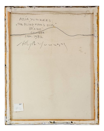 Adja Yunkers Painting "Blind Man Sun"