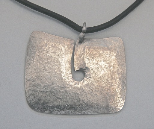 Gong Style Pendant Designed by Harry Bertoia