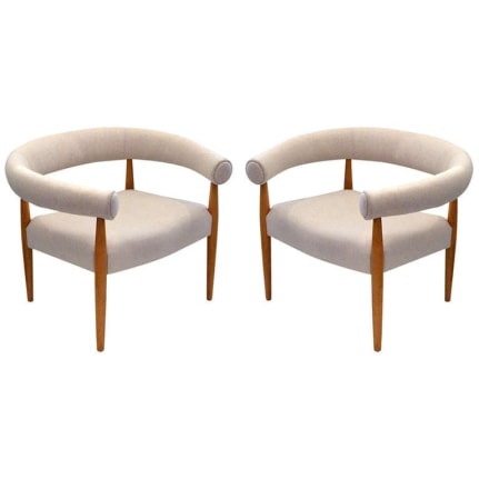 Ring Chairs in the Style of Nanna Ditzel
