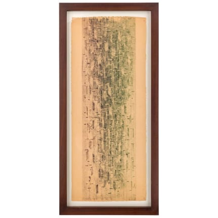 Harry Bertoia Framed Monoprint on Rice Paper