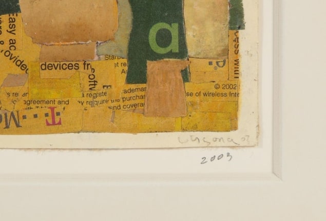 Hank Virgona Mixed-Media Artwork