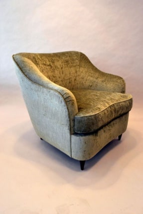 Club Chair in the Style Gio Ponti