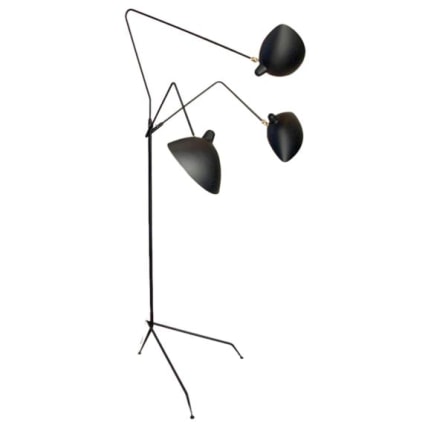 Floor Lamp in the Manner of Serge Mouille