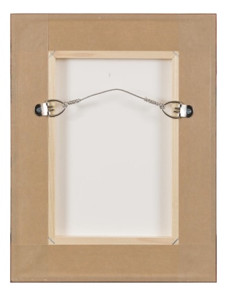 Framed Oil Painting on Board by Sara Skaaning