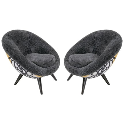 Lounge Chairs in the Style of Jean Royere