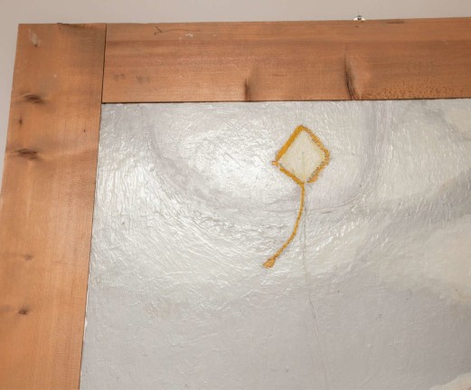 &quot;Kite Flyer&quot; Oil on Board by Gino Cosentino