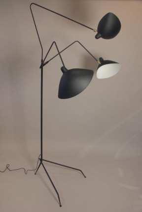 Floor Lamp in the Manner of Serge Mouille