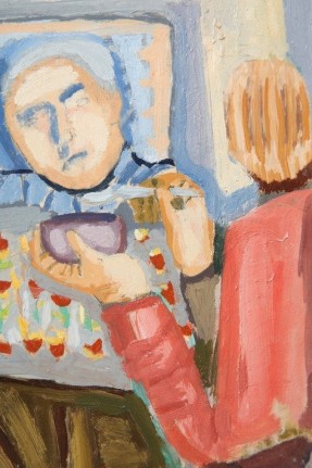 Painting on Paper by Gino Cosentino