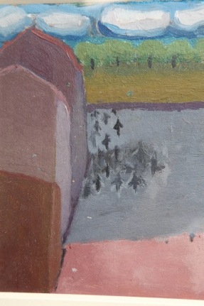 Painting on Paper by Gino Cosentino