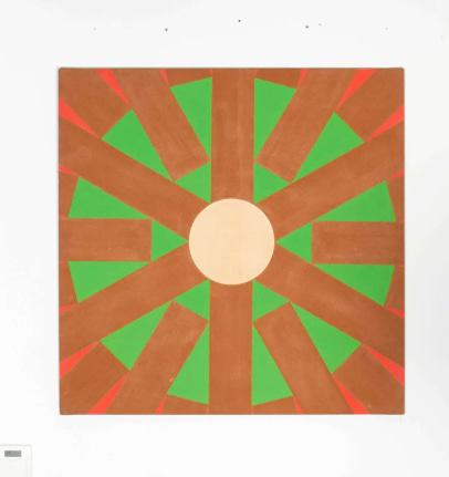 &quot;Square Alterations and Reversals #2&quot; Painting by Richard E. Baringer