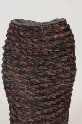 Burnt Concrete Sculpture by Klaus Titze