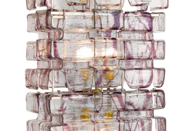 Murano Glass Chandelier by Mazzega