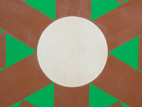 &quot;Square Alterations and Reversals #2&quot; Painting by Richard E. Baringer