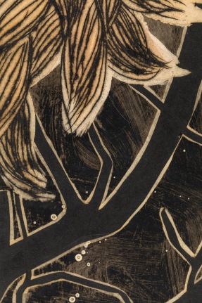 Framed Oil Painting on Board by Sara Skaaning