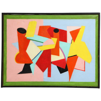 &quot;Konstruktion over Den&quot; Painting by Gunnar Bay Nielsen