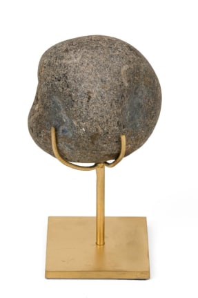 Group of Mounted Natural Sea Stone Specimens