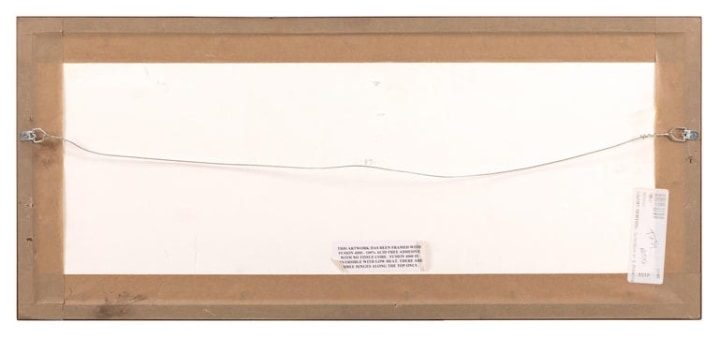 Harry Bertoia Framed Monoprint on Rice Paper