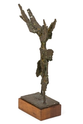 Abstract Bronze Sculpture by Chissotti Filippo