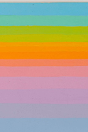 Murray Hantman Abstract Painting on Board