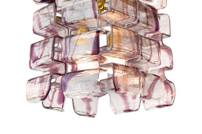 Murano Glass Chandelier by Mazzega