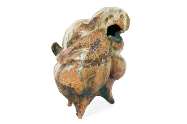 Ceramic Sculptural Vase by Henrik Folsgaard