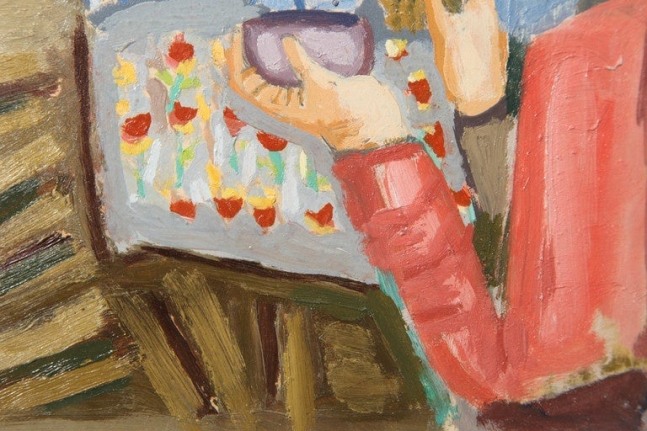 Painting on Paper by Gino Cosentino