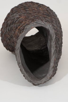 Burnt Concrete Sculpture by Klaus Titze