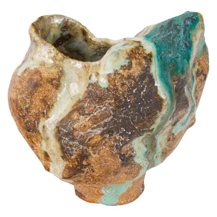 Ceramic Sculptural Vase by Henrik Folsgaard