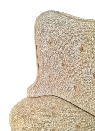 Italian High Back Settee