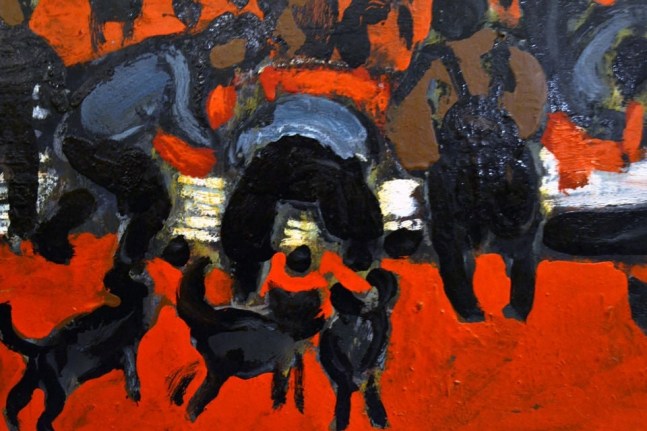 Dramatic Whaling Painting by Leif Rydeng