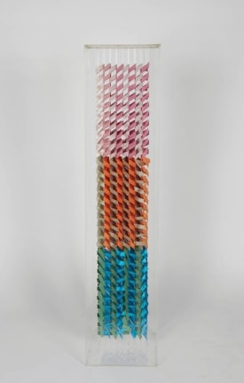 Wood &amp; Paper Sculpture by Irving Harper