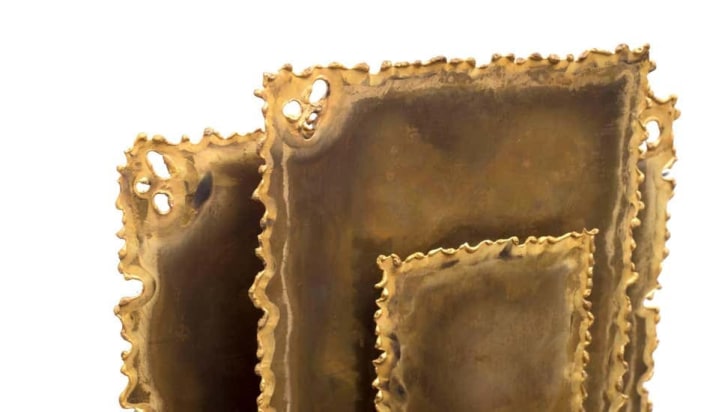 Sven Aage Holm Sorensen Brutalist Sconces