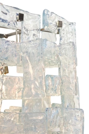 Mazzega Murano Glass Sconces