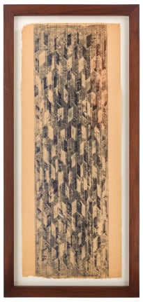 Harry Bertoia Framed Monoprint on Rice Paper