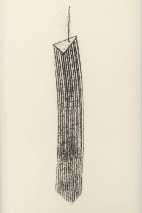 Harry Bertoia Framed Monotype on Rice Paper