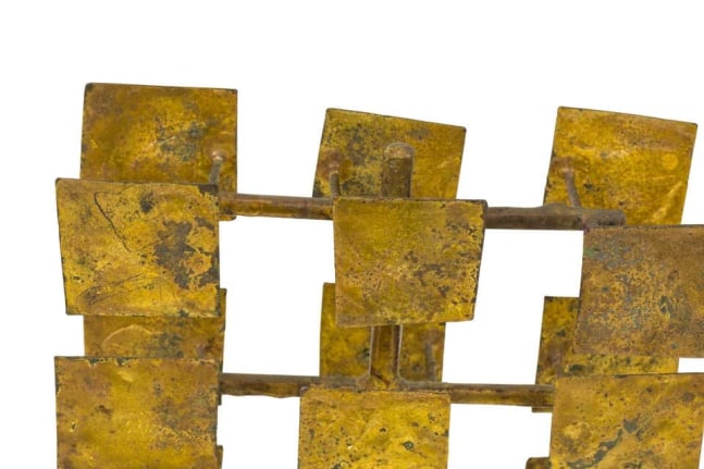 Harry Bertoia Maquette for Melt Coat Sculpture Screen for Bank of Miami
