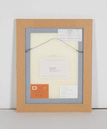 &quot;Abstraction&quot; India Ink on Paper by Nell Blaine