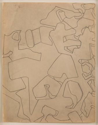 Nell Blaine Pencil Drawing